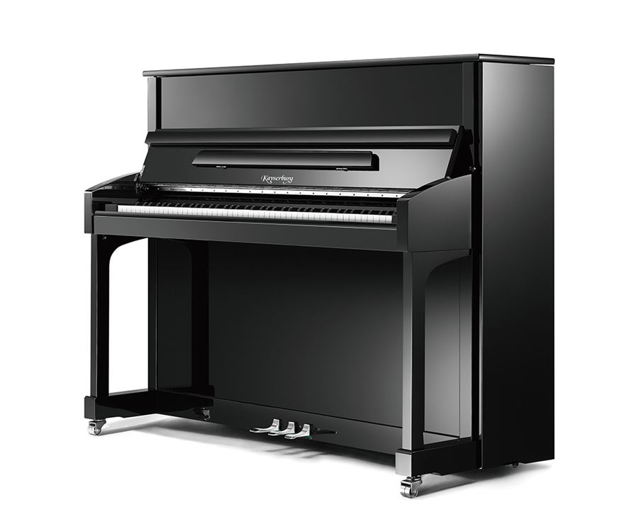 Kayserburg KA3X-PE Artist Upright Piano - Polished Ebony