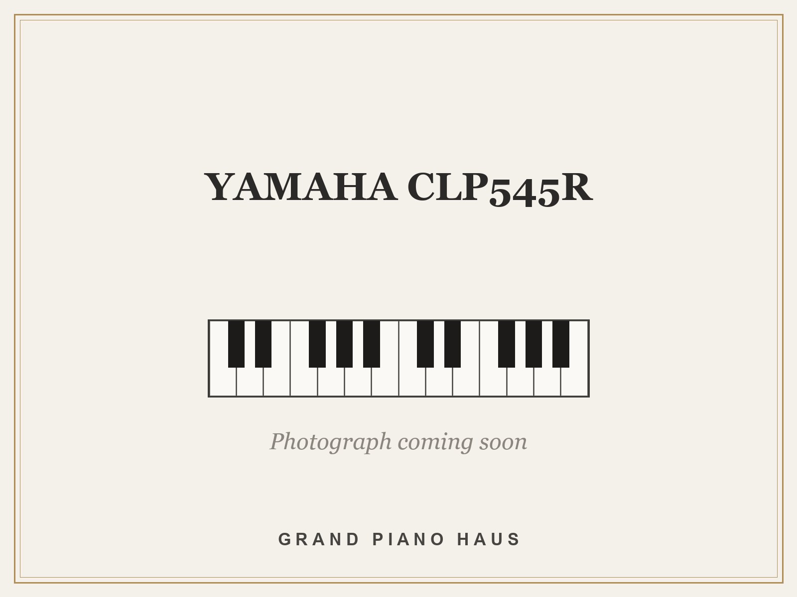 YAMAHA CLP545R