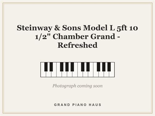 Steinway & Sons Model L 5ft 10 1/2" Chamber Grand - Refreshed